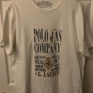 Vintage polo jeans tee
